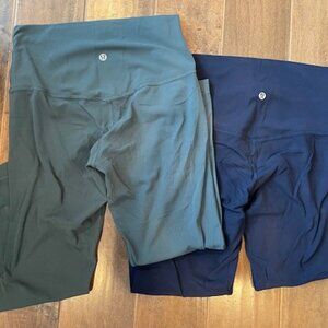 Lululemon High Waist Leggings Sz S (Set of 2)